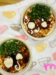 スプーンで食べる!豆腐のお好み焼き。-レシピのメイン写真