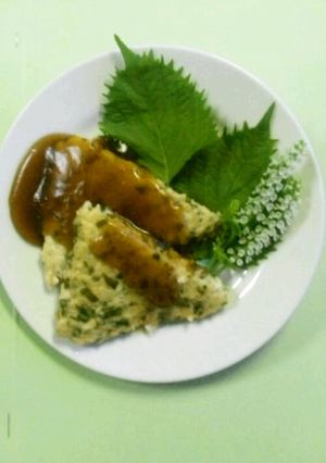 フライパンで作る大葉香るつくね-レシピのメイン写真