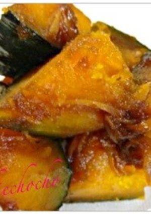 甘くない！かぼちゃの煮物-レシピのメイン写真