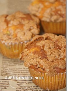 かぼちゃとレーズンのカップケーキ-レシピのメイン写真