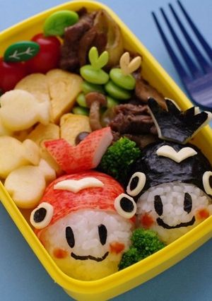 金魚の着ぐるみキャラ弁当☆育ち盛りの君へ-レシピのメイン写真