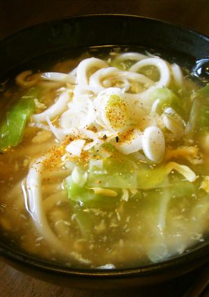 かき玉❁あんかけうどん-レシピのメイン写真