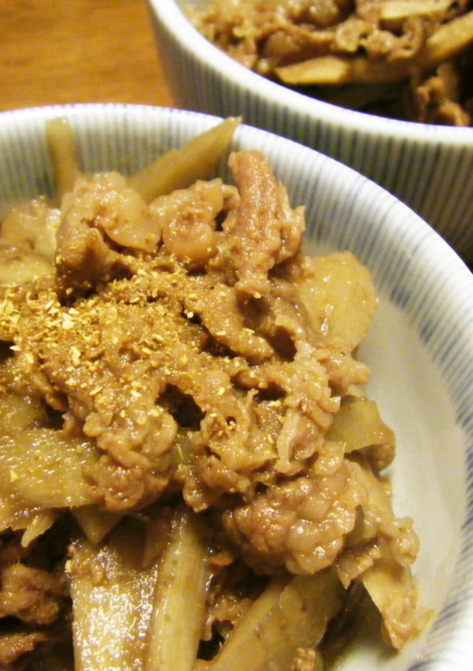 牛肉とごぼうのしぐれ煮-レシピのメイン写真