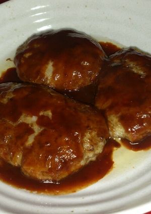 簡単にハンバーグ＼(^^)／-レシピのメイン写真