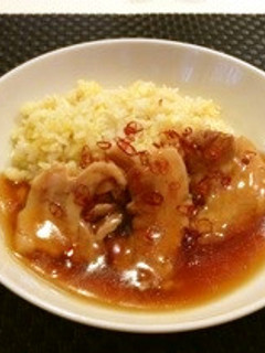 旨い‼角煮あんかけチャーハン-レシピのメイン写真