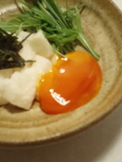 居酒屋さんの長いも月見-レシピのメイン写真
