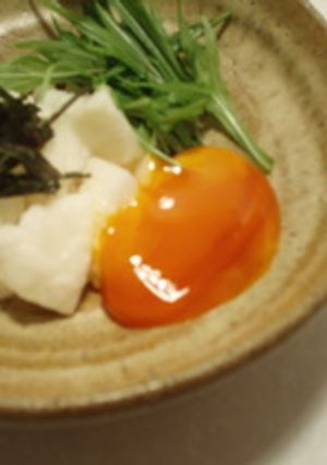 居酒屋さんの長いも月見-レシピのメイン写真