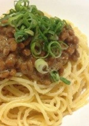 絶品❤やみつきになる明太納豆パスタ-レシピのメイン写真