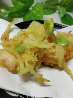 簡単♪ 家に有る材料でかき揚げ-レシピのメイン写真