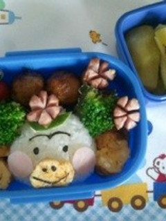 キャラ弁 花かっぱ-レシピのメイン写真