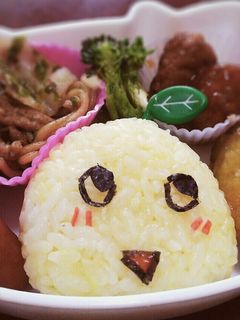ふなっしーキャラ弁♪-レシピのメイン写真