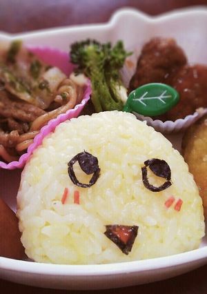 ふなっしーキャラ弁♪-レシピのメイン写真