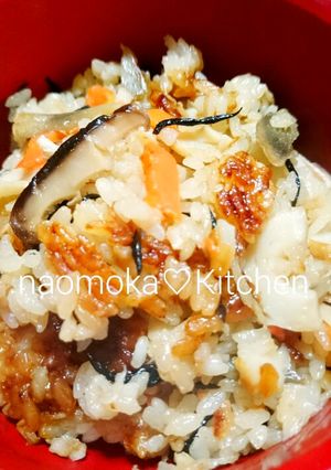 ひじきと切り干し大根の炊き込み御飯♡-レシピのメイン写真