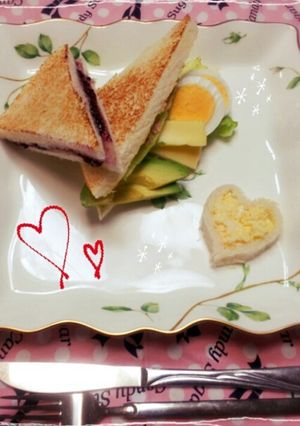 サンドウィッチ-レシピのメイン写真