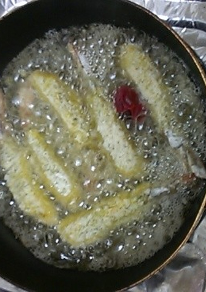 簡単♪揚げ物の油がいつまでもきれいに☆-レシピのメイン写真
