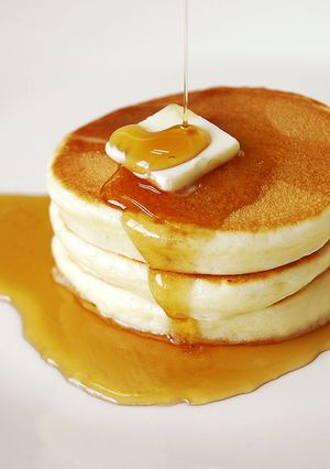 北海道産小麦のふんわりパンケーキ-レシピのメイン写真
