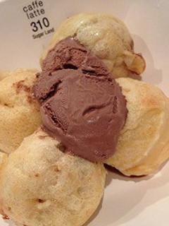 チョコたこ焼☆アイス添え-レシピのメイン写真