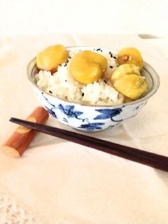 栗ごはん-レシピのメイン写真