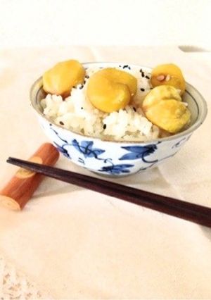 栗ごはん-レシピのメイン写真