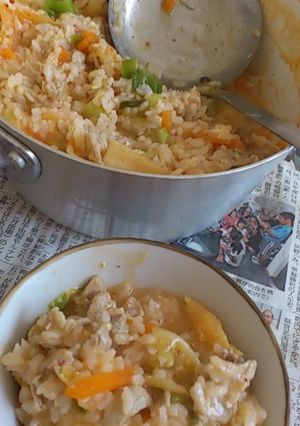 我が家のキムチ雑炊-レシピのメイン写真