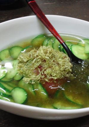 トマトの煮浸しサラダスープ-レシピのメイン写真
