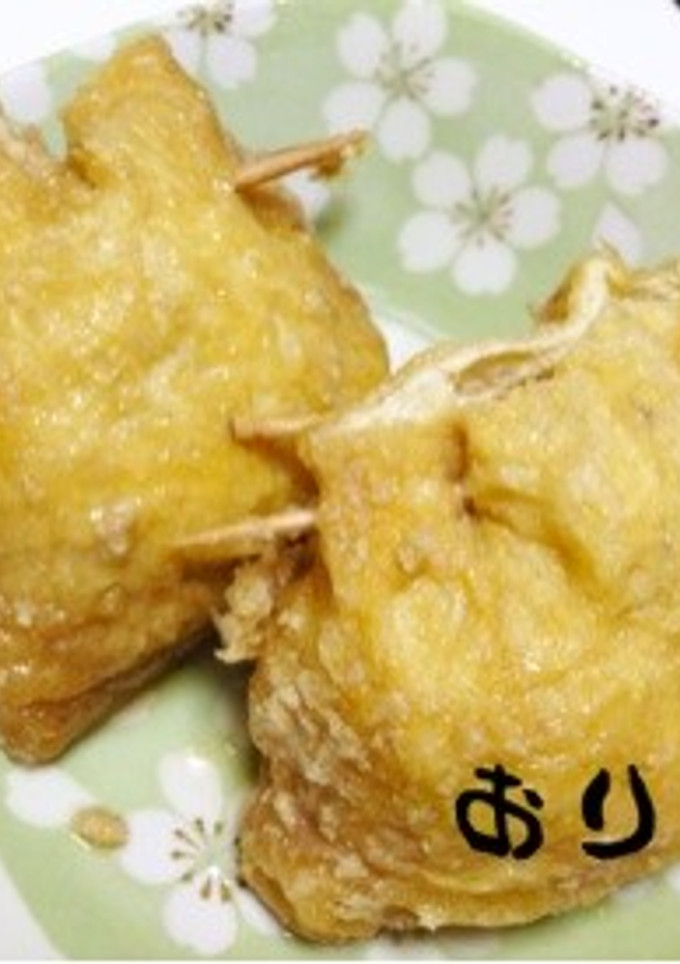 卯の花の残りで袋煮‼-レシピのメイン写真