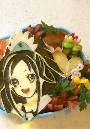 プリキュアのキュアダイヤモンドのキャラ弁-レシピのメイン写真