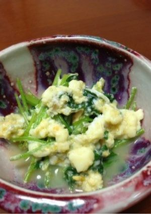 みつばのふっくら玉子豆腐 料亭風-レシピのメイン写真