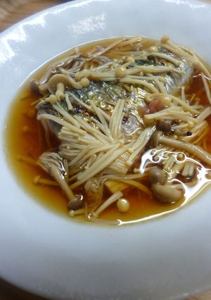 ２人分・焼きさばときのこの梅風味煮-レシピのメイン写真