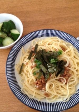 和風納豆パスタ-レシピのメイン写真