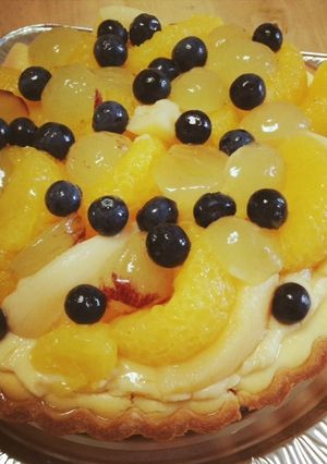 チーズ風味のフルーツタルト-レシピのメイン写真