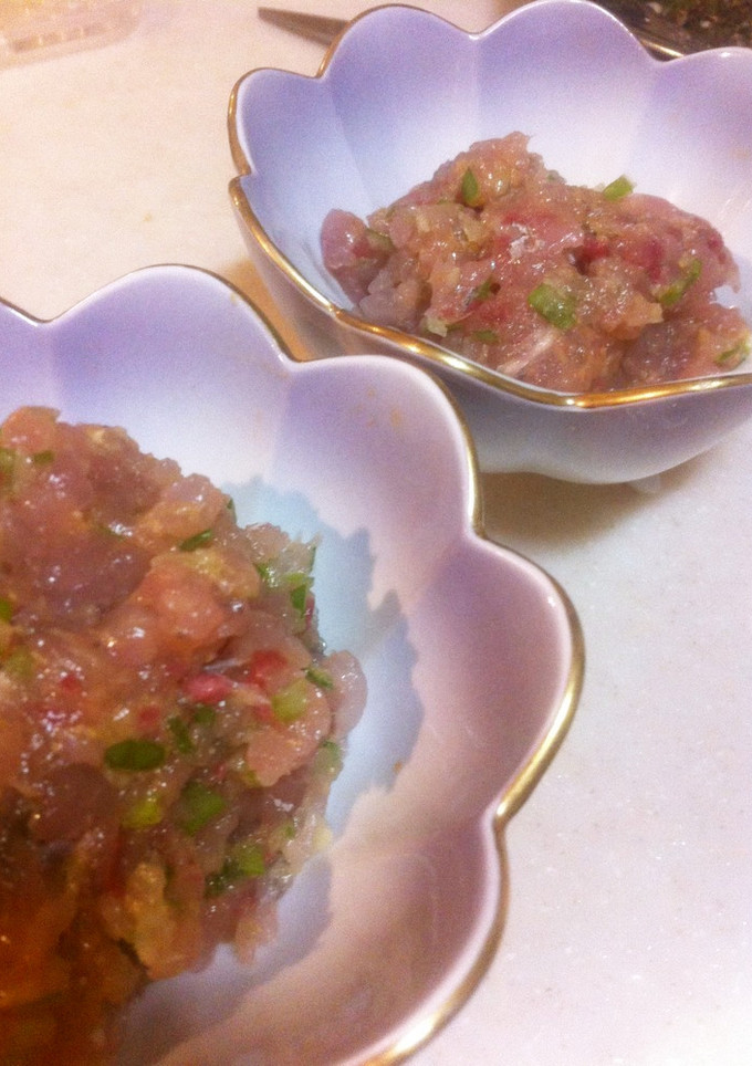鯵のなめろう　たたき-レシピのメイン写真