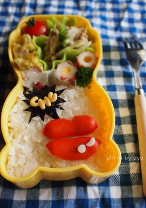 キャラ弁‐くちびる-レシピのメイン写真