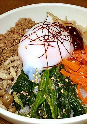 財布に優しい♪ひき肉でも本格ビビンバ♥-レシピのメイン写真