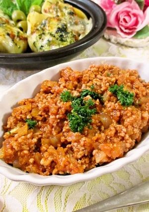 ケチャップでミートソース-レシピのメイン写真