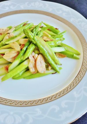 ニンニクたっぷりアスパラ炒め-レシピのメイン写真