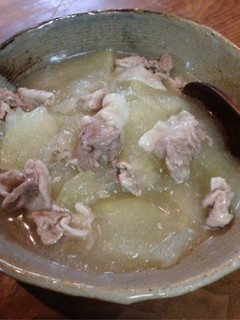 簡単肉とうがん-レシピのメイン写真