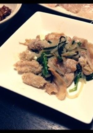 シンプル美味しいニラ炒め-レシピのメイン写真