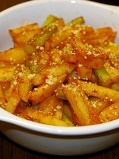 超簡単♪アスパラとポテトのケチャップ炒め-レシピのメイン写真