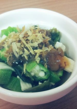 栄養満点♡ネバネバサラダ-レシピのメイン写真