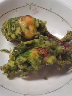 捨てないで!セロリの葉で竹輪のカレー揚げ-レシピのメイン写真
