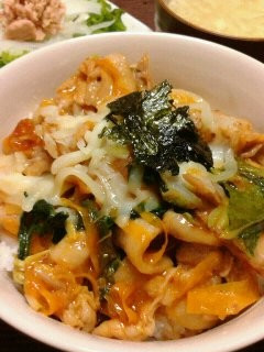 簡単美味しい豚キムチーズ丼★-レシピのメイン写真