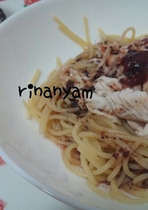ささみの梅だれパスタ-レシピのメイン写真