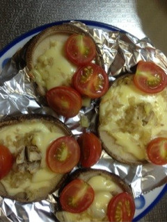 しいたけ しょうが チーズ焼き-レシピのメイン写真