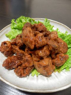 鶏レバーのオーロラソース和え(竜田揚げ)-レシピのメイン写真