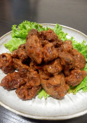 鶏レバーのオーロラソース和え(竜田揚げ)-レシピのメイン写真