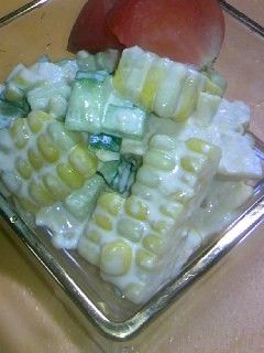 夏の彩♪とうきびサラダ-レシピのメイン写真