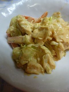 キャベツと人参のみそマヨサラダ-レシピのメイン写真