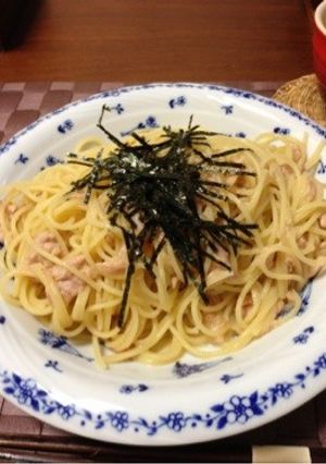 ツナだけ(^^)楽チンパスタ-レシピのメイン写真