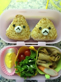 キャラ弁 リラックマ 焼おにぎり仕様-レシピのメイン写真